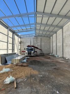 تصميم هناجر المصانع والورش والمنشآت الضخمة