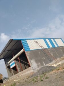 بناء مستودعات الشينكو العادي والمجلفن.